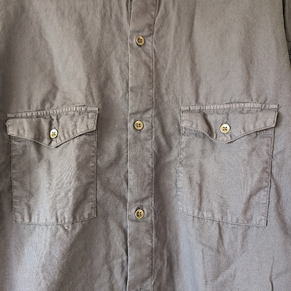 Banana Republic blue long sleeve button-down shirt XL - Picture 2 of 5